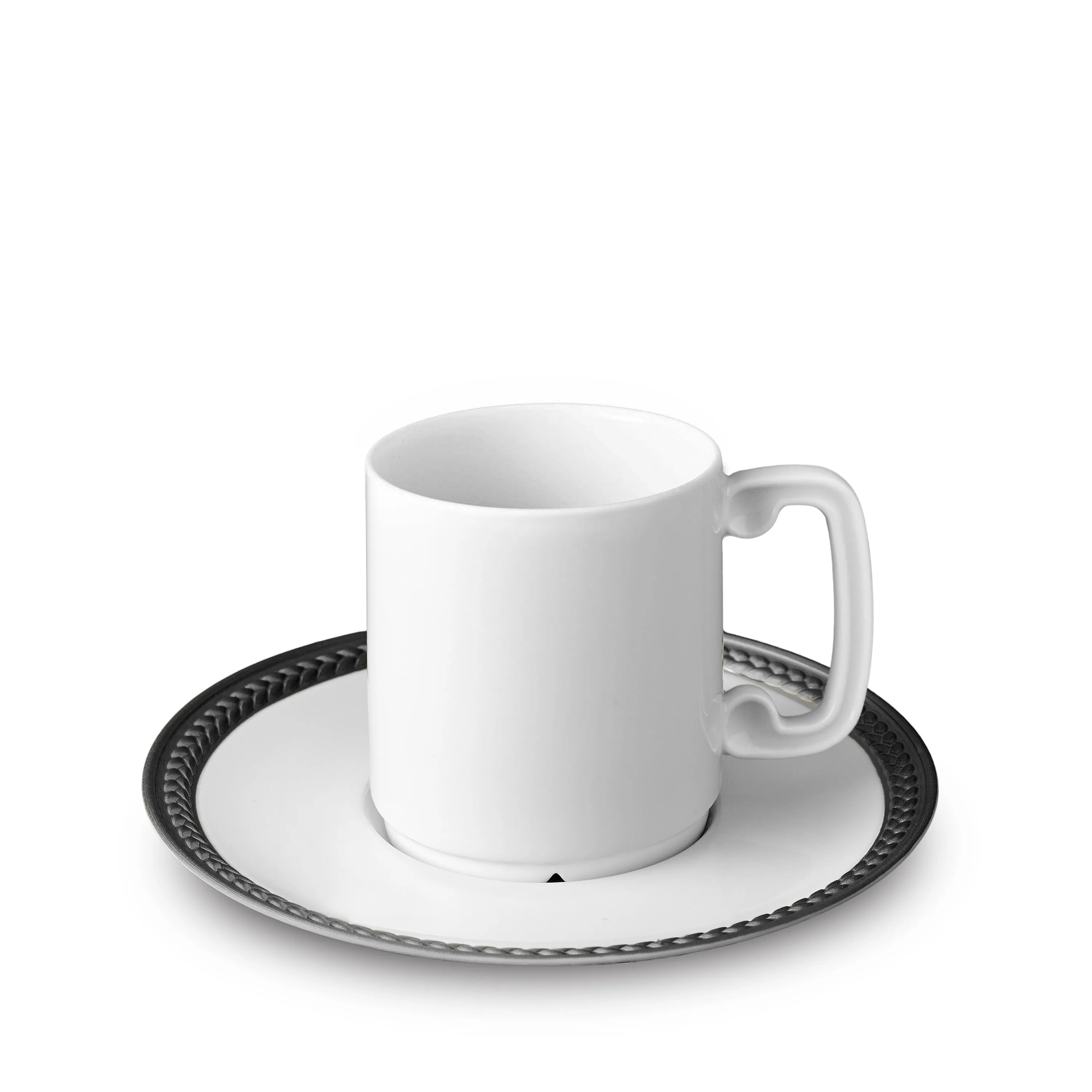 Soie Tressée Espresso Cup   Saucer (Set of 6)