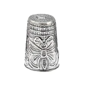 Sterling Silver Thimble Butterfly