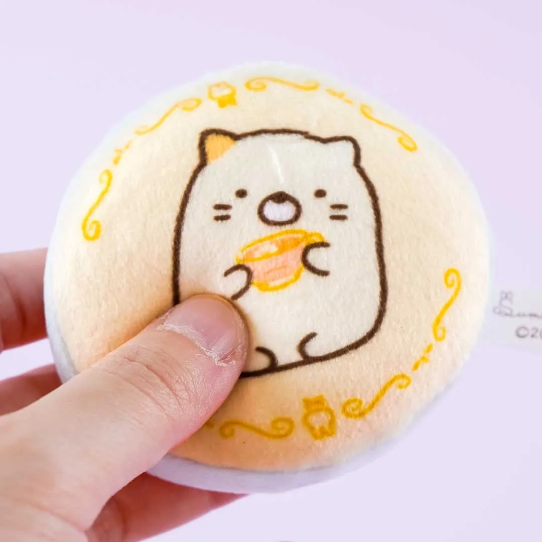 Sumikko Gurashi Neko Round Plushie Charm