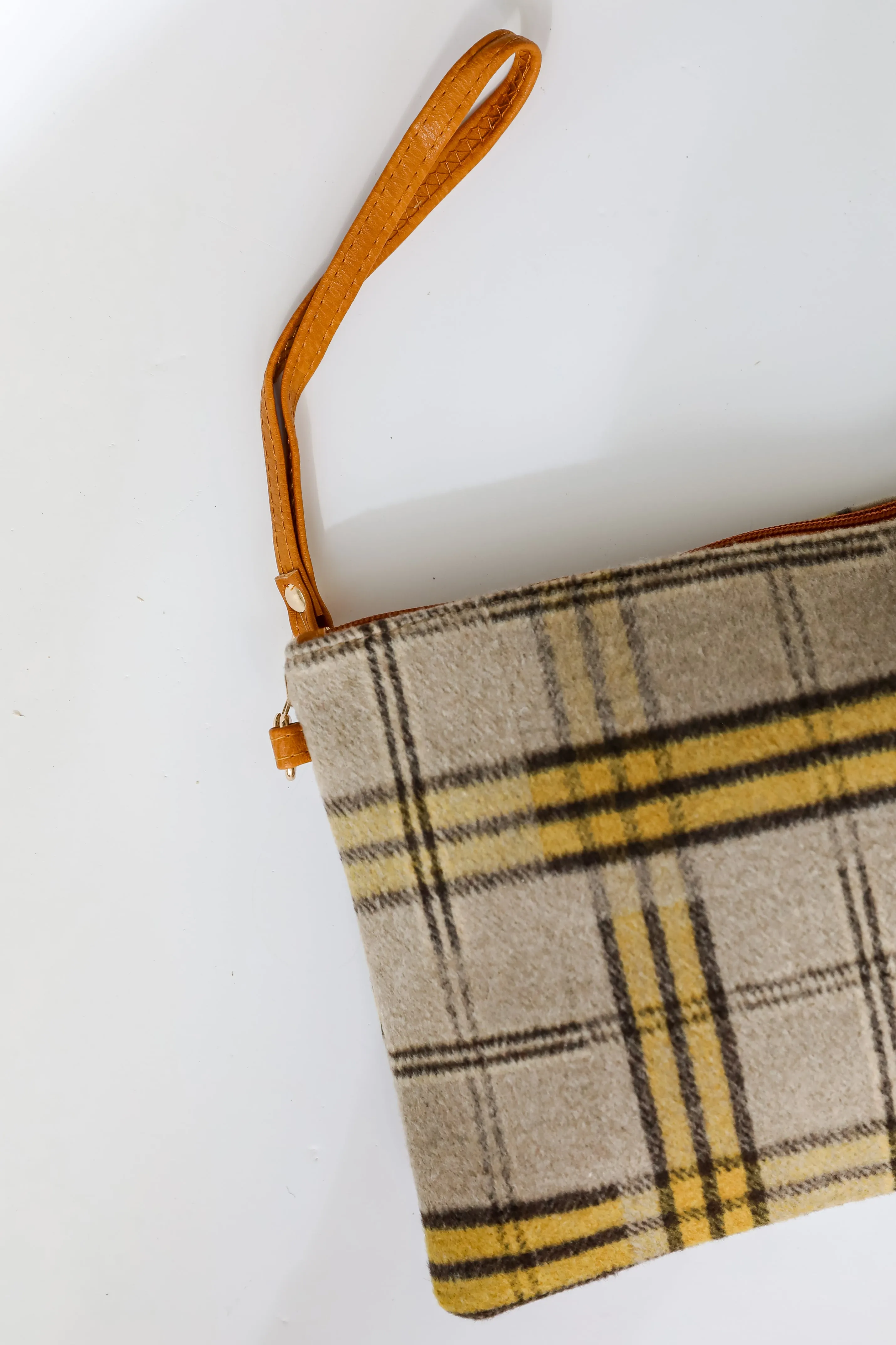 Tasteful Aesthetic Plaid Crossbody Bag