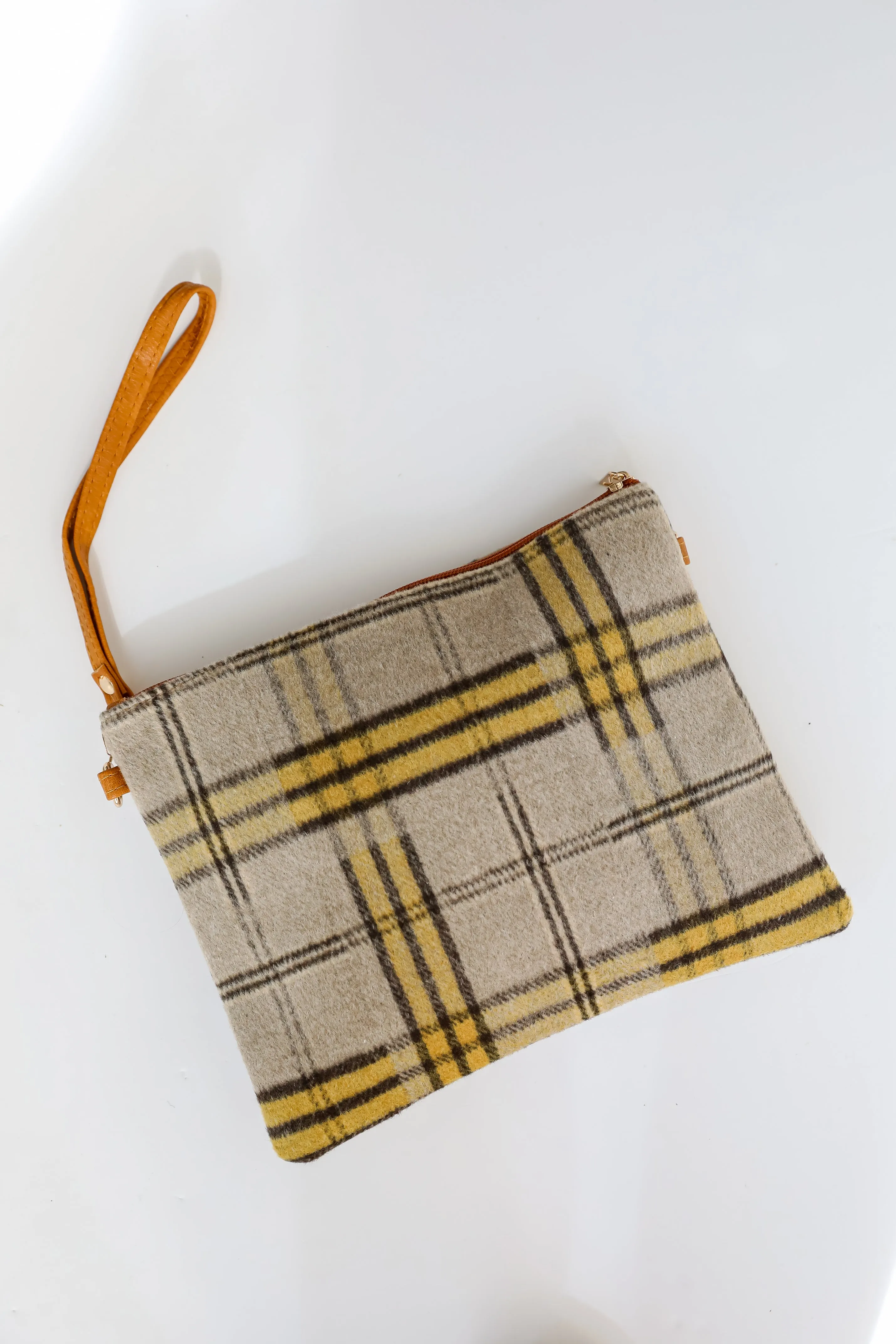 Tasteful Aesthetic Plaid Crossbody Bag