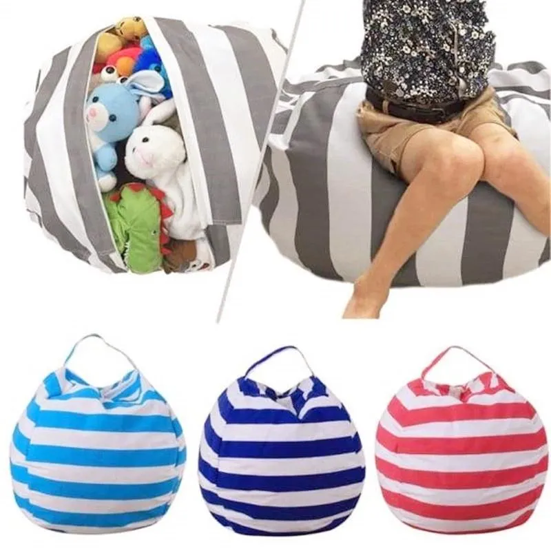 Toys Plush Storage Bean Bag Stuffed Organizer