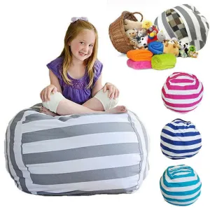 Toys Plush Storage Bean Bag Stuffed Organizer