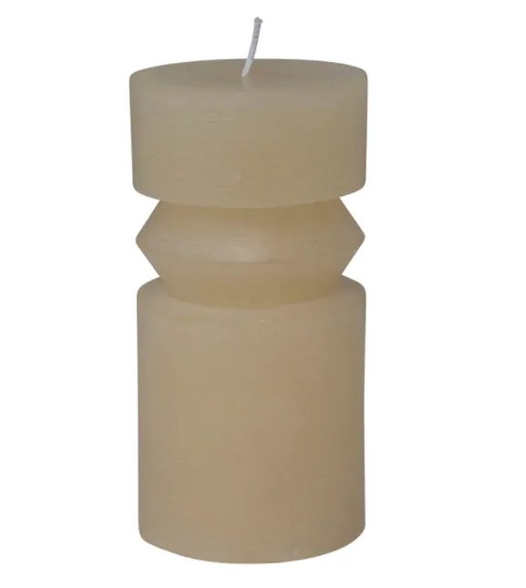 Unscented Pillar Candle