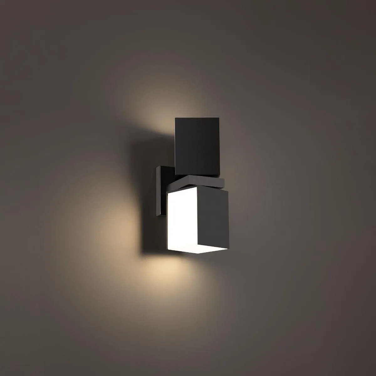 Vaiation 12 in. LED Outdoor Sconce Sconce 3000K Black Finish