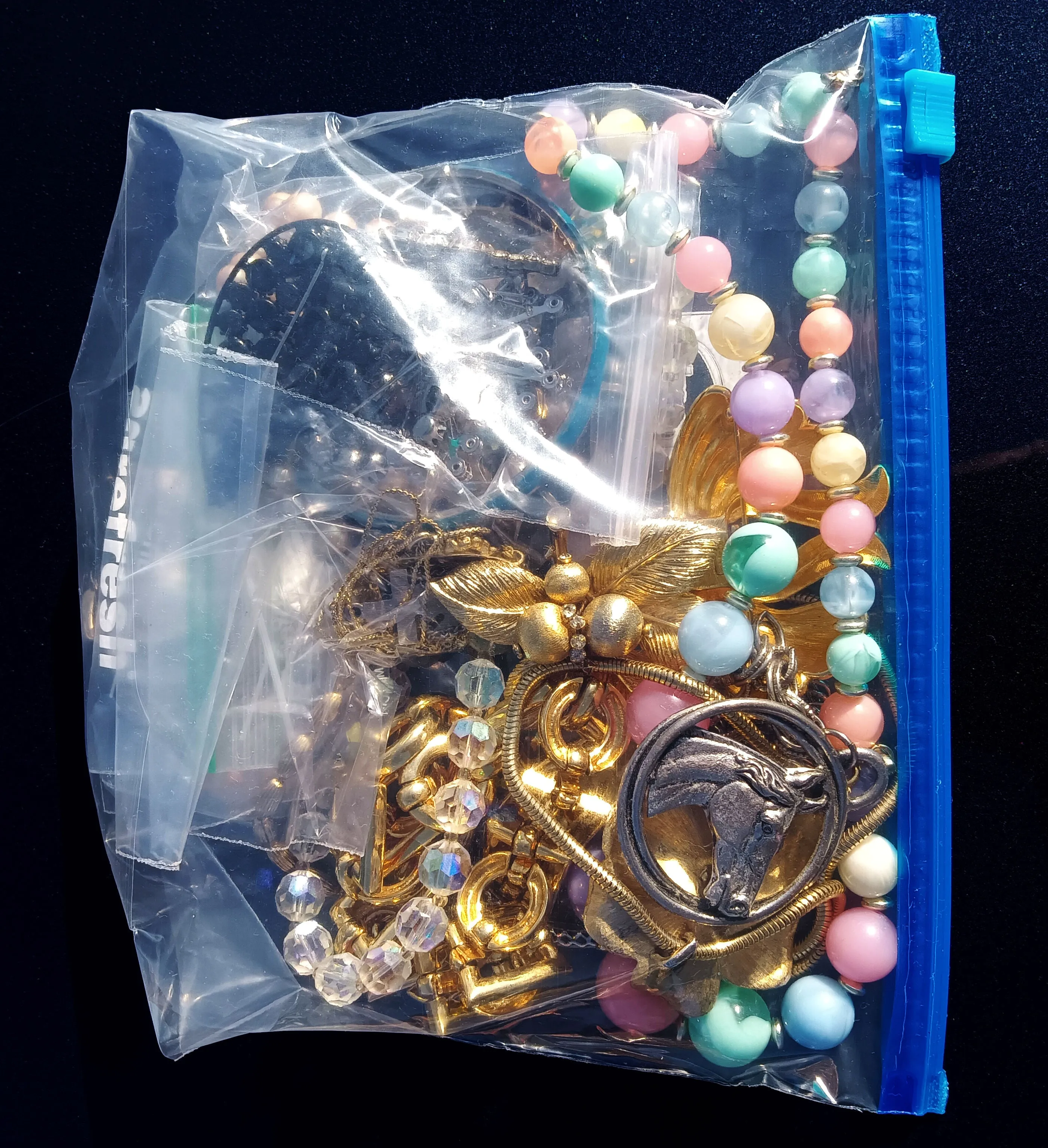 Vintage Costume Jewelry Mystery Bags – 1 pound