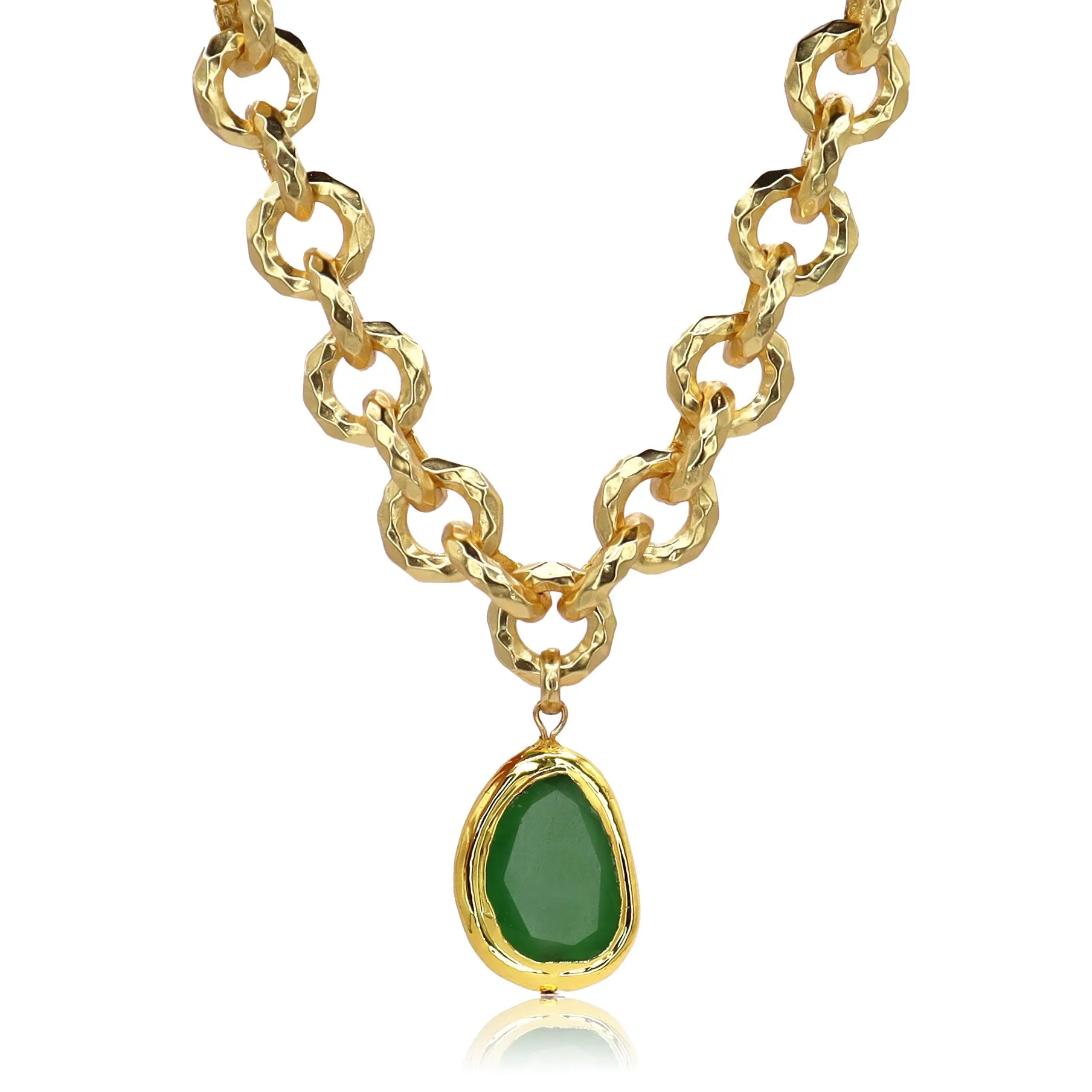 Vivid Gem X Luxurious Link Necklace