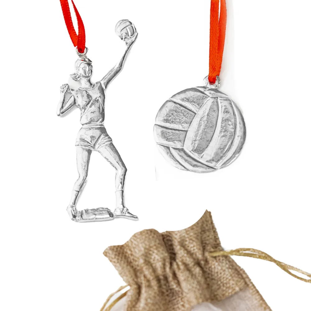 Volleyball Gifts - Christmas Ornament - Jewelry - Keychain