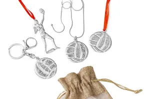 Volleyball Gifts - Christmas Ornament - Jewelry - Keychain