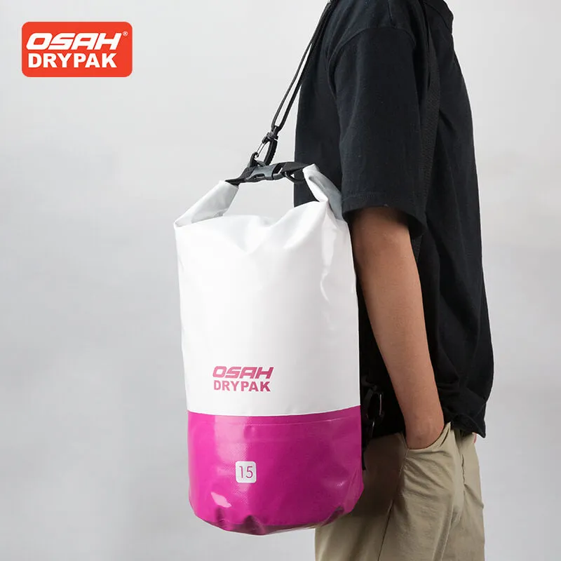 Waterproof Dry Bag 15L Roll Top Dry Compression Sack