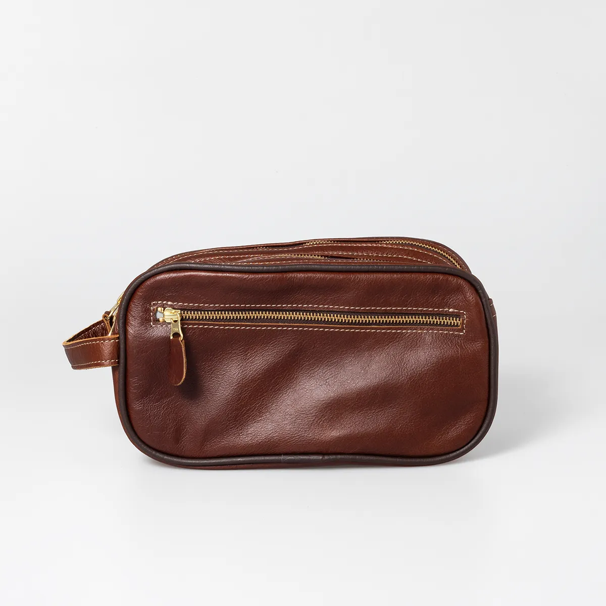 Women's  Double Zip Vanity Leather