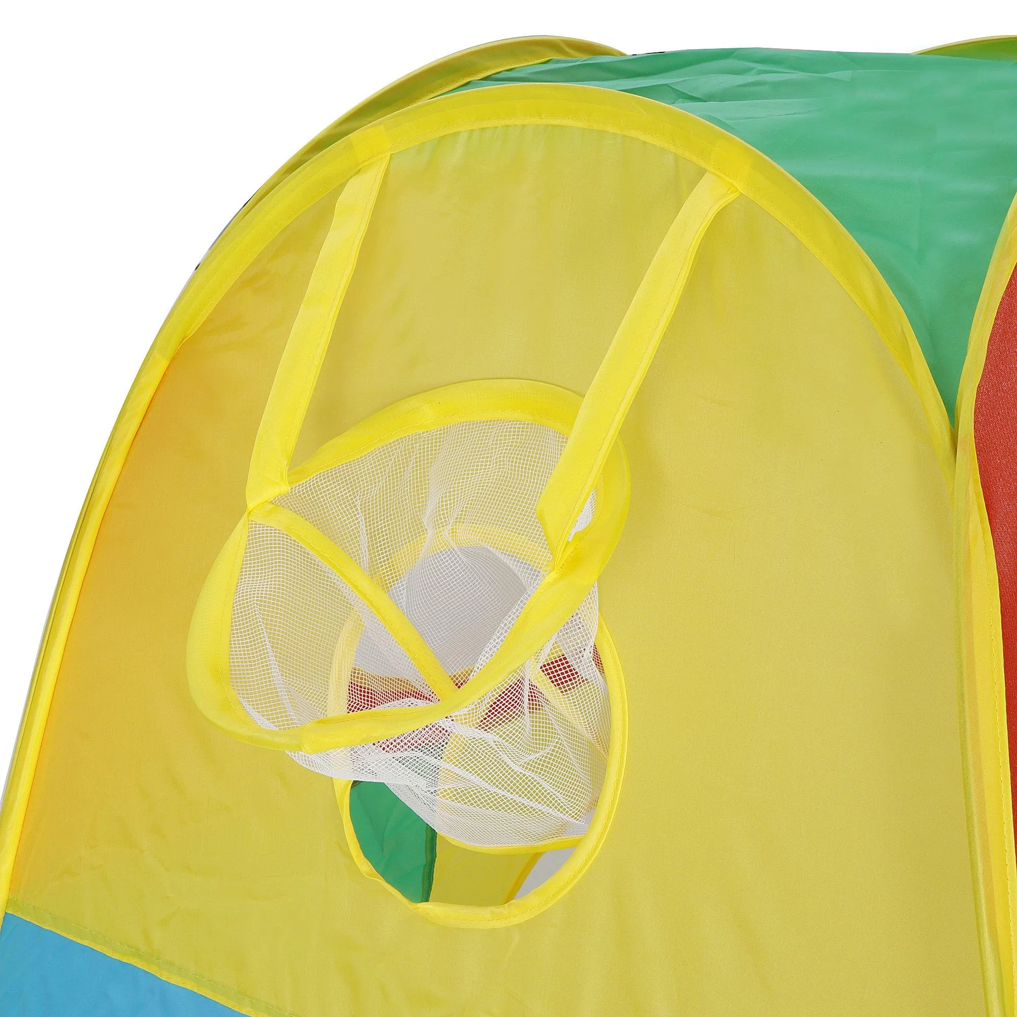 ZENY™ Pop Up Play Tent with Tunnel , Ball Pit Play House Jungle Gym Tent for Toddler, Kids ,Babies